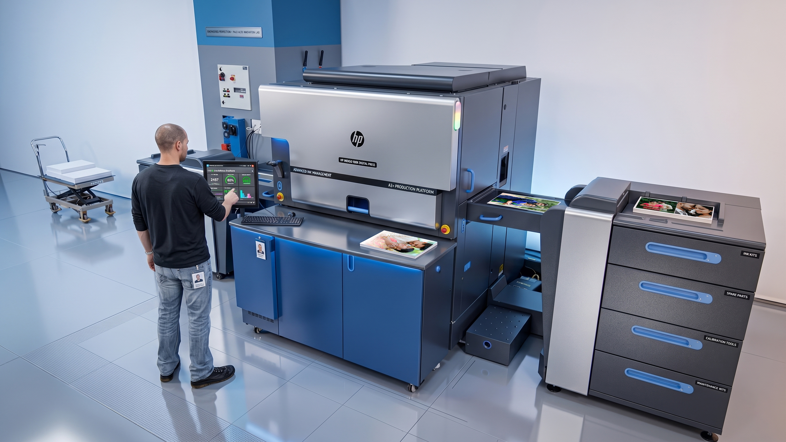 HP Indigo 7900 digital press